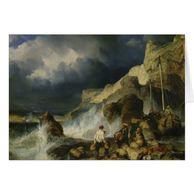The Onslaught of the Smugglers, c.1837 (Front Horizontal)