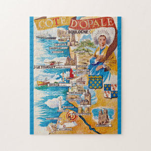 The Opal Coast of France 11x14 Jigsaw Puzzle