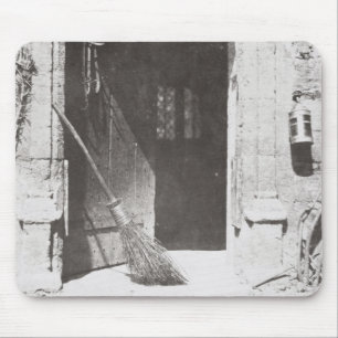The Open Door, March, 1843 (b/w photo) Mouse Pad