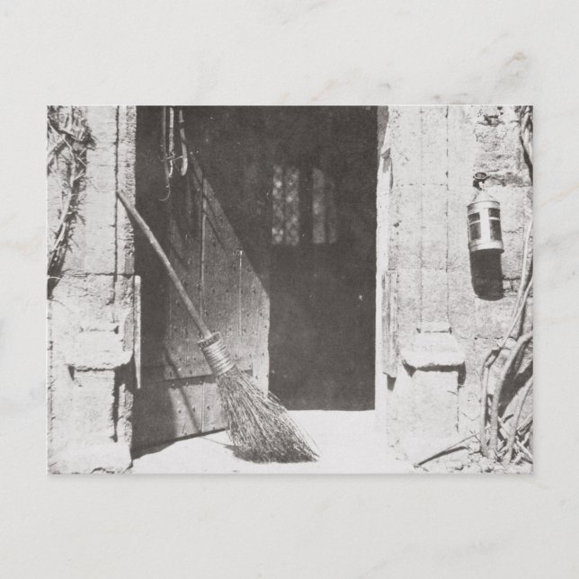 The Open Door, March, 1843 (b/w photo) Postcard (Front)
