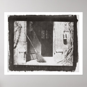 The Open Door, March, 1843 (b/w photo) Poster