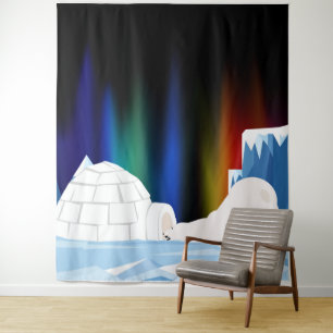 The opening is narrow and cold tapestry