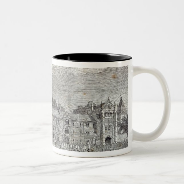 The Opening of Keble College, Oxford Two-Tone Coffee Mug (Right)