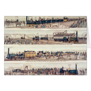 The opening of Stockton and Darlington