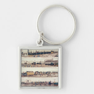 The opening of Stockton and Darlington Key Ring