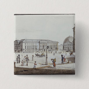 The Opernplatz, Berlin 15 Cm Square Badge