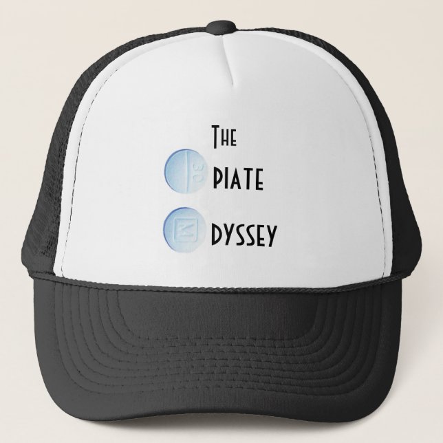 The Opiate Odyssey Oxycodone Hillbilly Hat (Front)