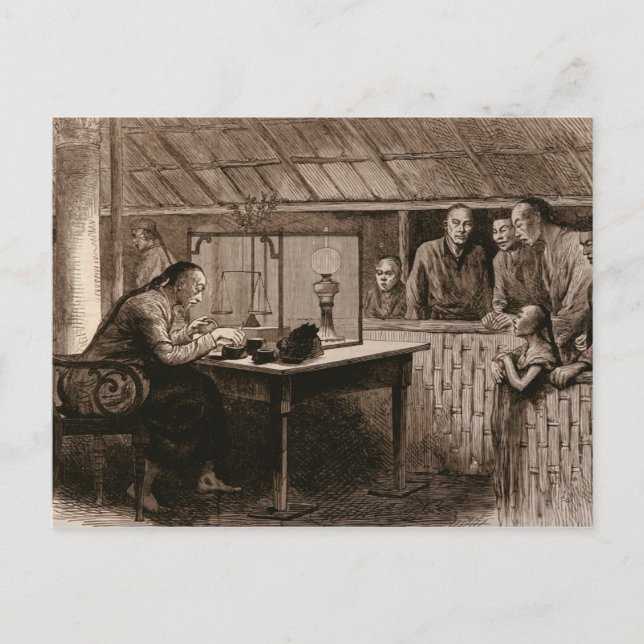 The Opium Traffic Postcard (Front)
