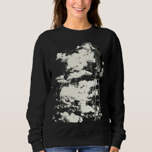 The Optimist Inspirational Happy Sky Graffiti Stre Sweatshirt