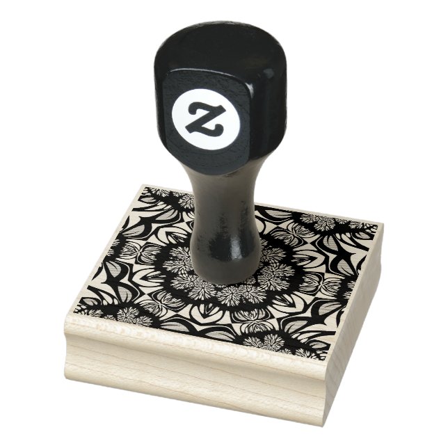 the opulence pattern rubber stamp  (Stamp)