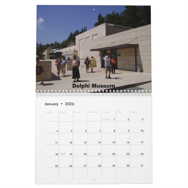 The "Oracle of Delphi" Calendar (Jan 2026)