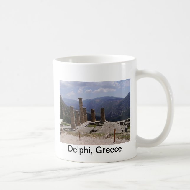 The "Oracle of Delphi" Coffee Mug (Right)