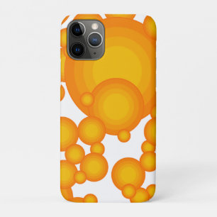 The Orange 70's year styling iPhone 11 Pro Case