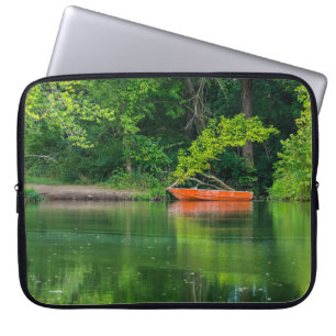The Orange Boat Laptop Sleeve