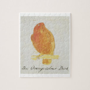 The Orange Colour Bird, from 'Sixteen Drawings of Jigsaw Puzzle