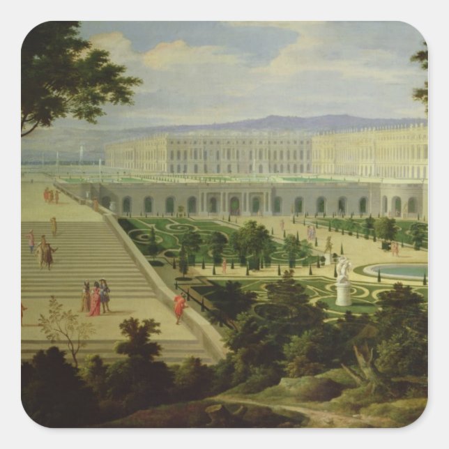 The Orangery at Versailles Square Sticker (Front)
