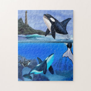 The Orca Family Jigsaw Puzzle