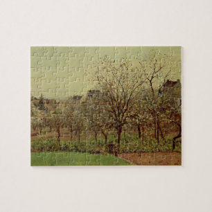 The Orchard, 1870 (oil on canvas) Jigsaw Puzzle