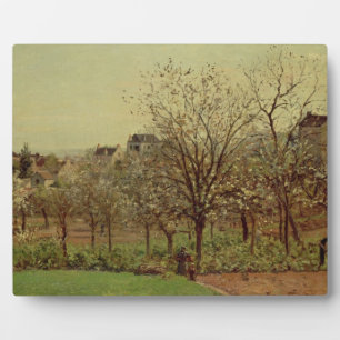 The Orchard, 1870 (oil on canvas) Plaque