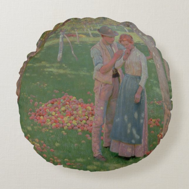 The Orchard Round Cushion (Front)