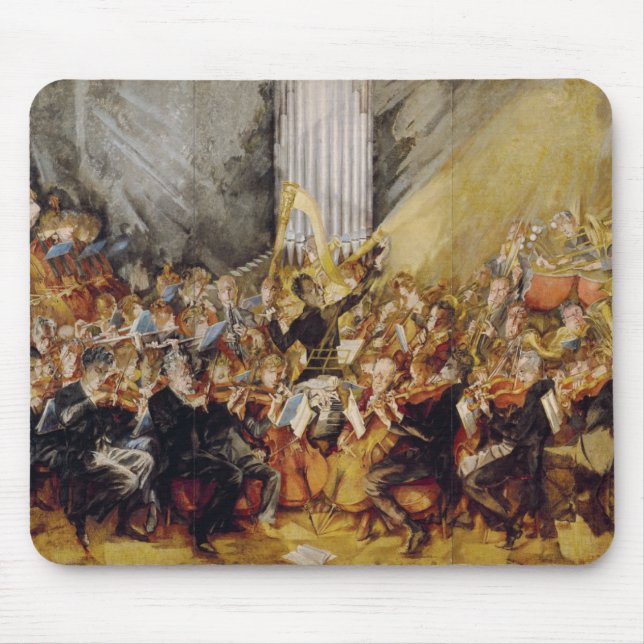 The Orchestra Painting Mouse Pad (Front)