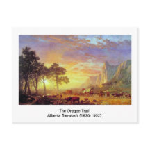 The Oregon Trail,  Albert Bierstadt