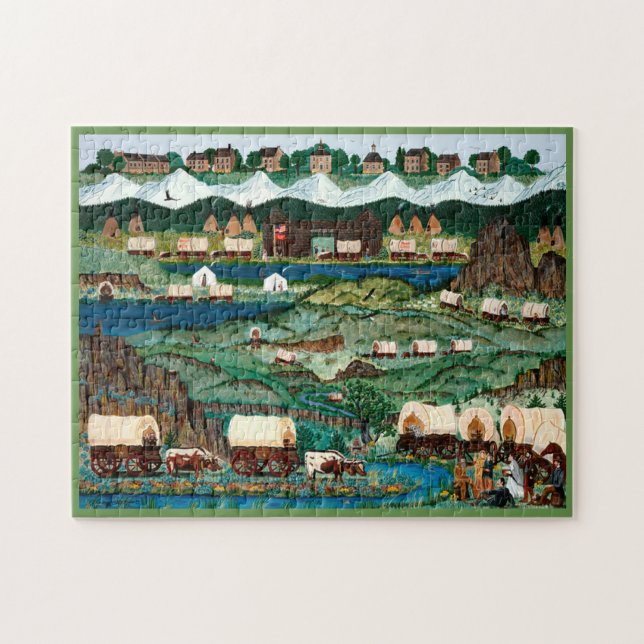 The Oregon Trail Puzzle (Horizontal)