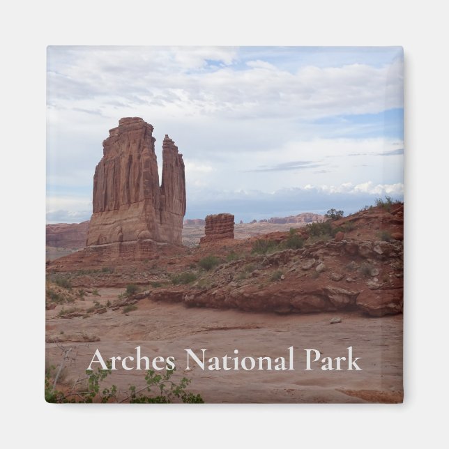 The Organ - Arches National Park Magnet (Front)