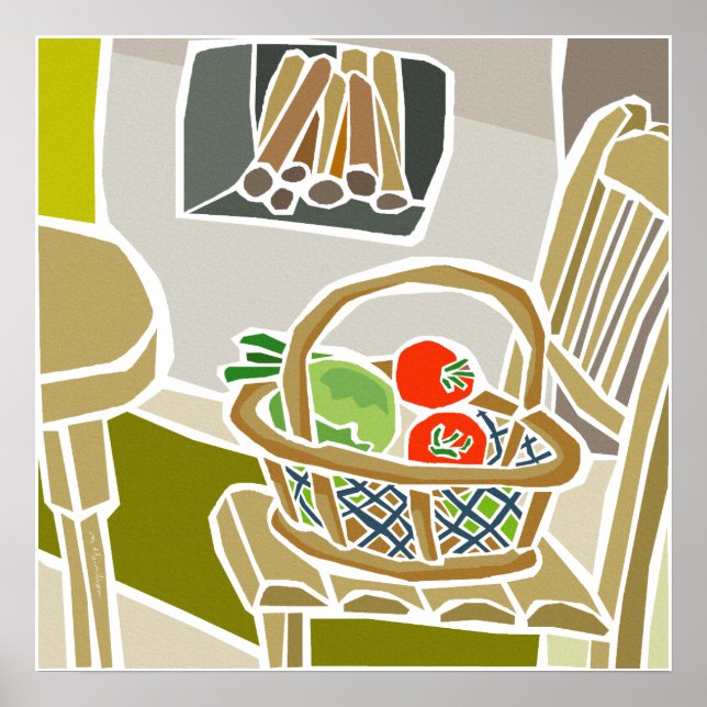 The Organic Kitchen Poster (Front)