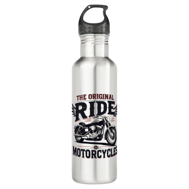 the orginal ride bike 710 ml water bottle (Front)