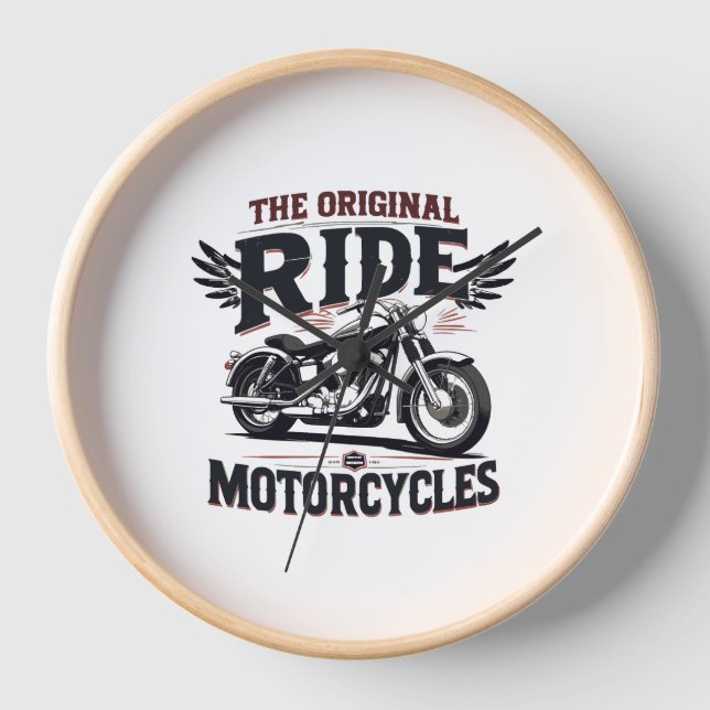 the orginal ride bike clock (Front)