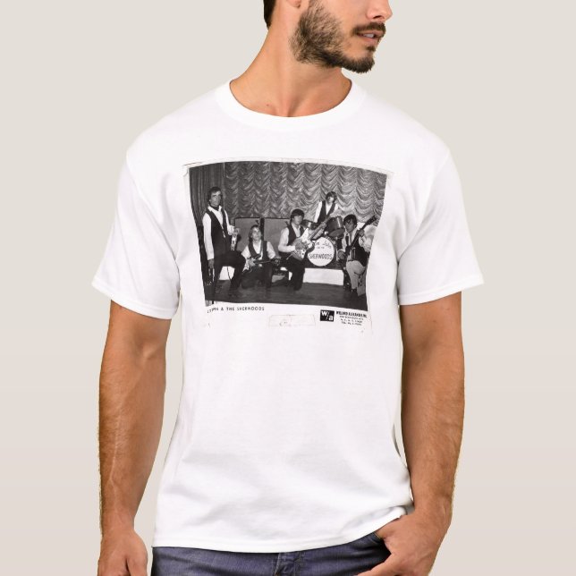 The orginal sherwoods band photo T-Shirt (Front)