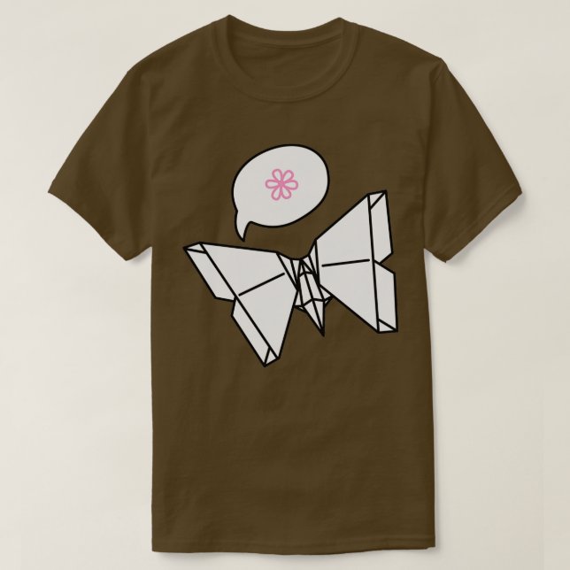 The Origami Butterfly T-Shirt (Design Front)