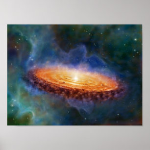 The Origin of the Solar System Portfolio Poster