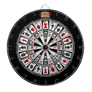 The Original 52 Card Poker Life 2.0 Dart Board