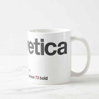 The Original Big  LoveHelvetica Logo Mug