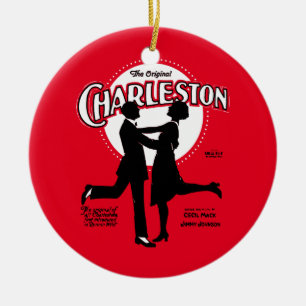 The Original Charleston Dance Sheet Music 1923 Ceramic Ornament