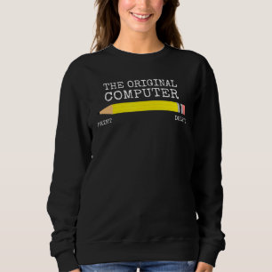 The Original Computer Geek Nerd It Retro Vintage P Sweatshirt