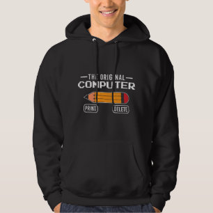 The Original Computer Geek Nerd Sarcastic Hoodie