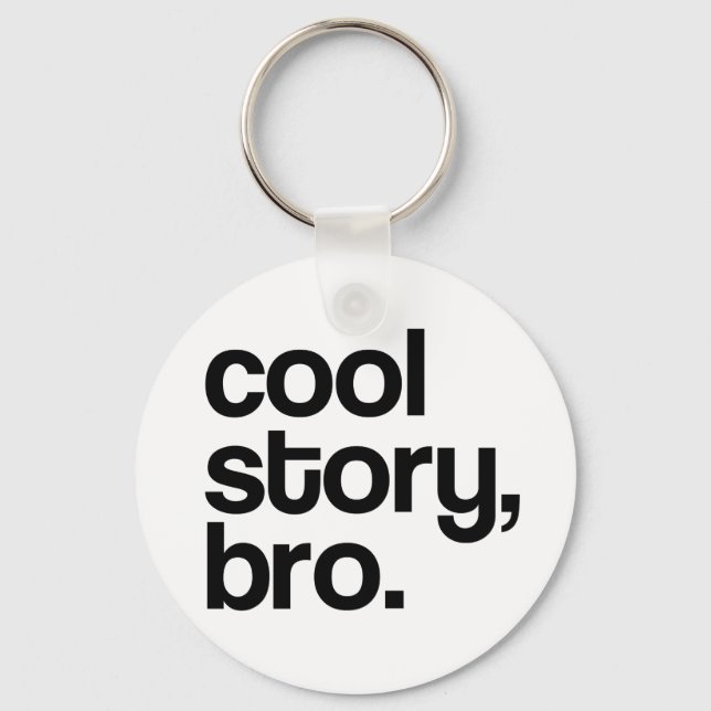 THE ORIGINAL COOL STORY BRO KEY RING (Front)