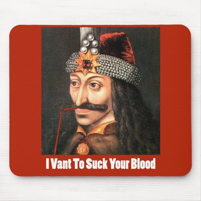 The Original Dracula, Halloween!!! Mouse Pad (Front)