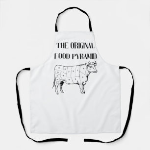The Original Food Pyramid Apron