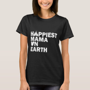 The Original Hapest Mama On Earth Premium Tri-blen T-Shirt