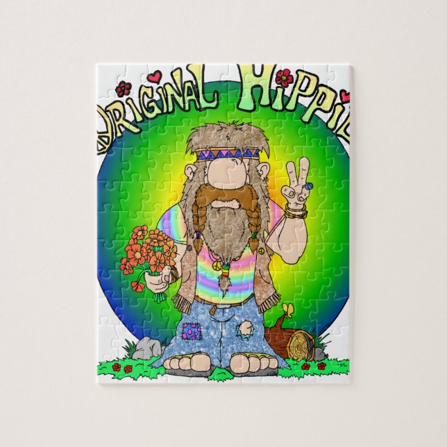 The Original Hippie Jigsaw Puzzle (Vertical)