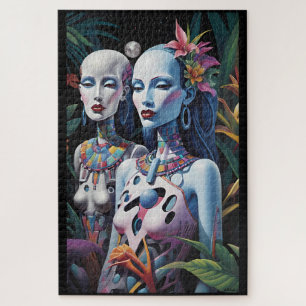 The Original Ludwig Moon Women Jigsaw Puzzle