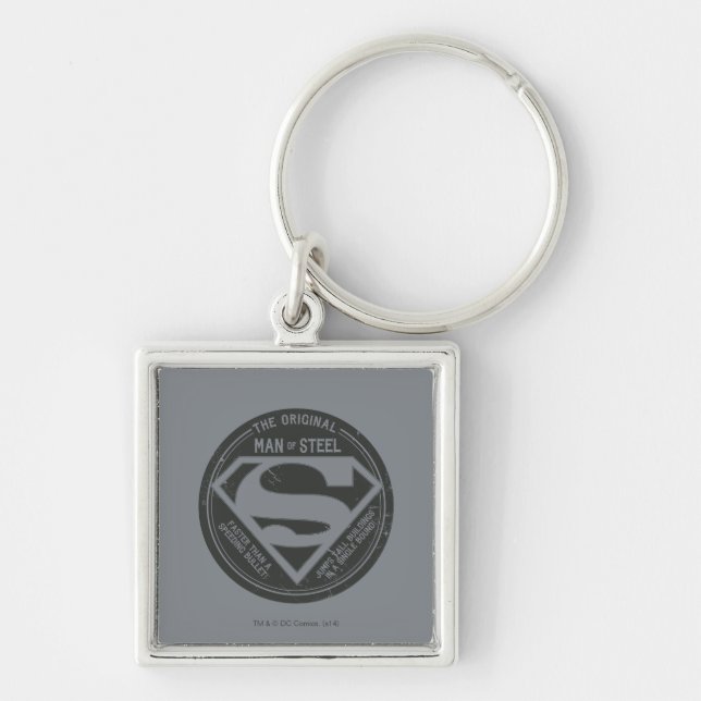 The Original Man of Steel Key Ring (Front)