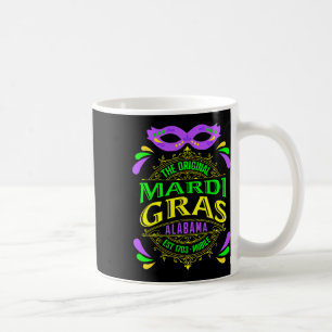 The Original Mobile Alabyma Mardi Gras 2025 Coffee Mug
