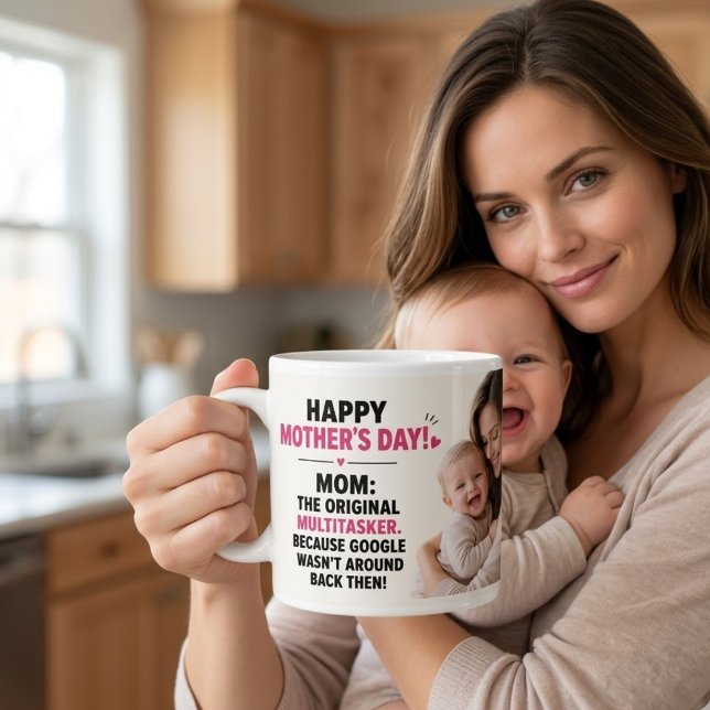 The Original Multitasker,Custom Photo Mug for Mum (Creator Uploaded)