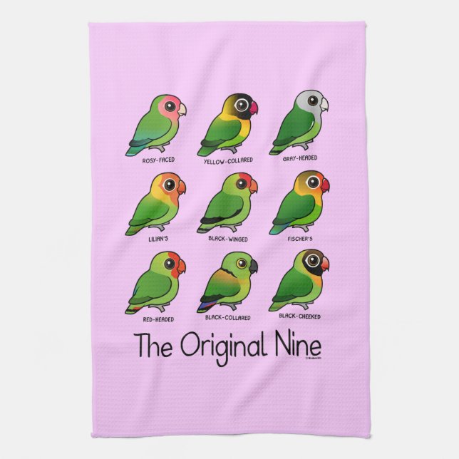The Original Nine Tea Towel (Vertical)