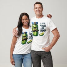 The Original Pickle Jar Opener Funny Pickle Art